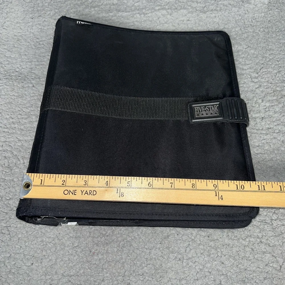 Vintage Mead 5 Star First Gear‎ Zipper Binder 3 Ring 1.5